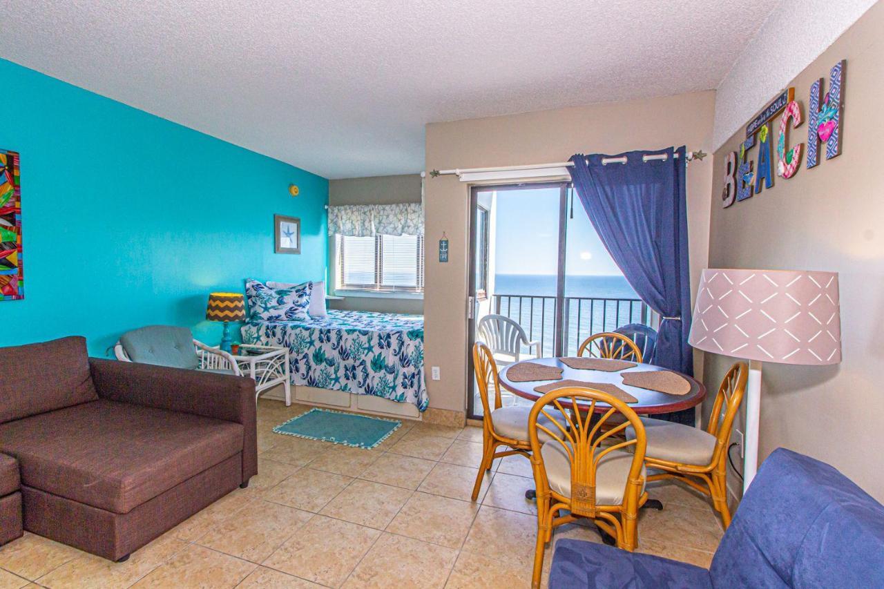 Ocean Front Studio With Amazing Views Palace Resort 1801 Sleeps 5 Guests Myrtle Beach Exteriör bild