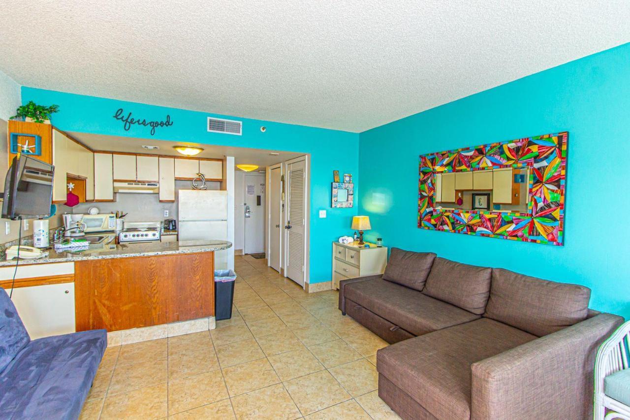 Ocean Front Studio With Amazing Views Palace Resort 1801 Sleeps 5 Guests Myrtle Beach Exteriör bild