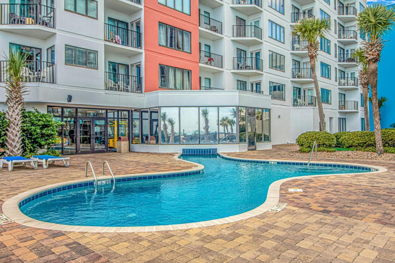 Ocean Front Studio With Amazing Views Palace Resort 1801 Sleeps 5 Guests Myrtle Beach Exteriör bild