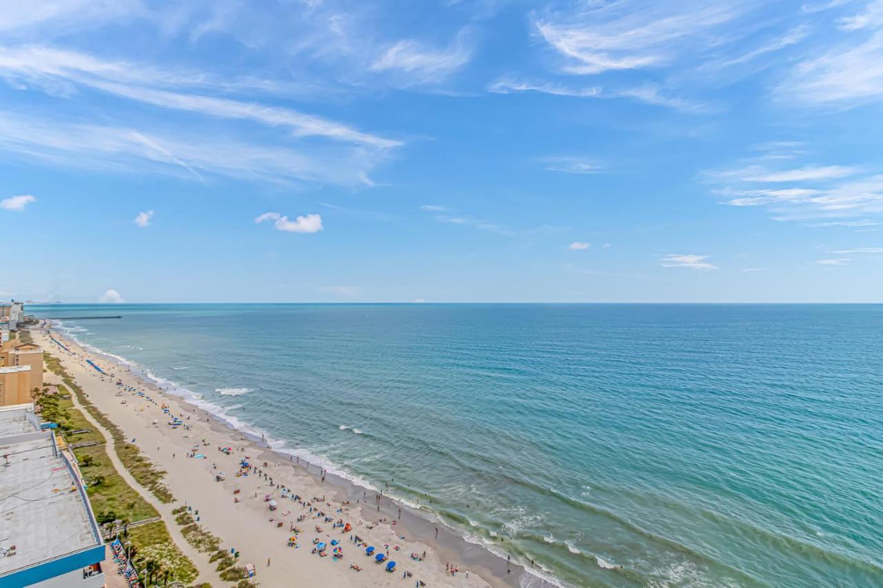 Ocean Front Studio With Amazing Views Palace Resort 1801 Sleeps 5 Guests Myrtle Beach Exteriör bild