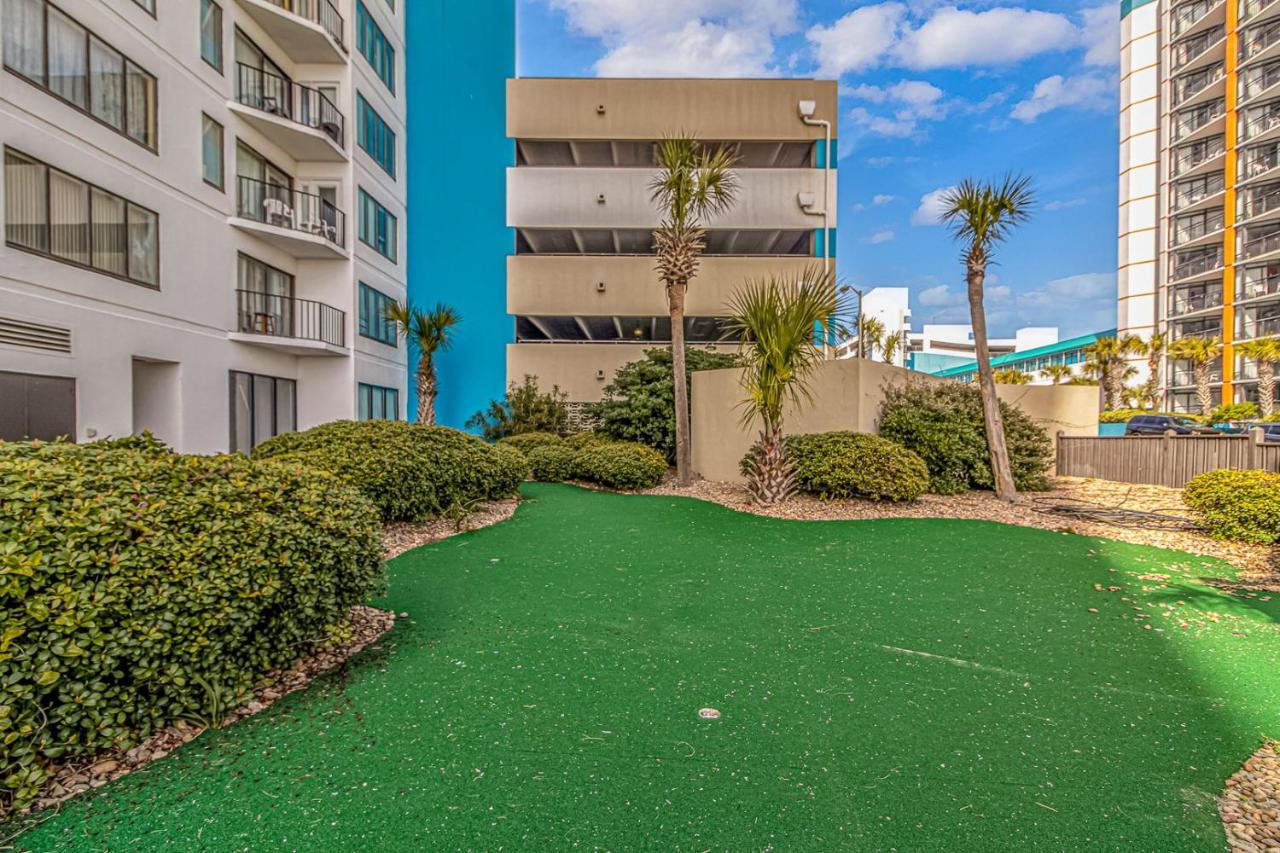 Ocean Front Studio With Amazing Views Palace Resort 1801 Sleeps 5 Guests Myrtle Beach Exteriör bild