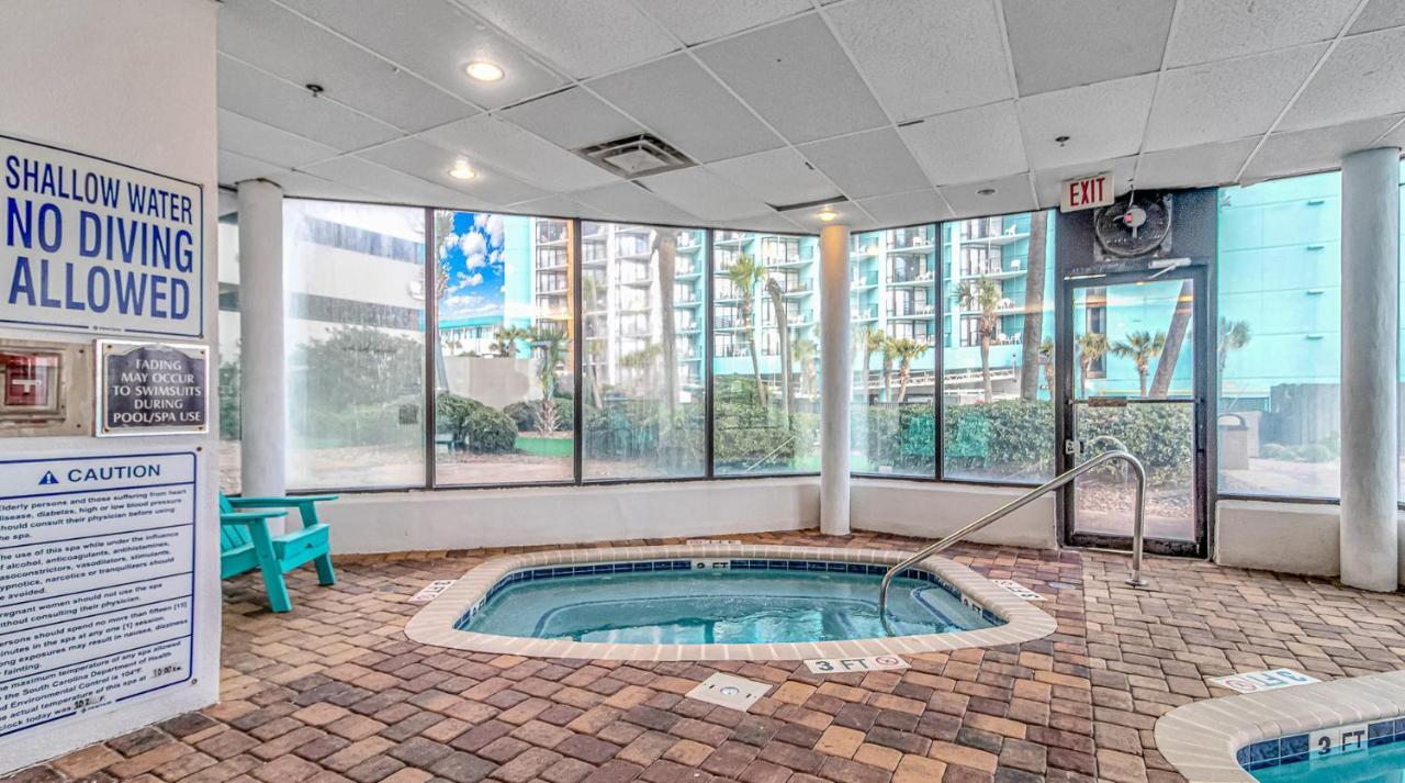Ocean Front Studio With Amazing Views Palace Resort 1801 Sleeps 5 Guests Myrtle Beach Exteriör bild