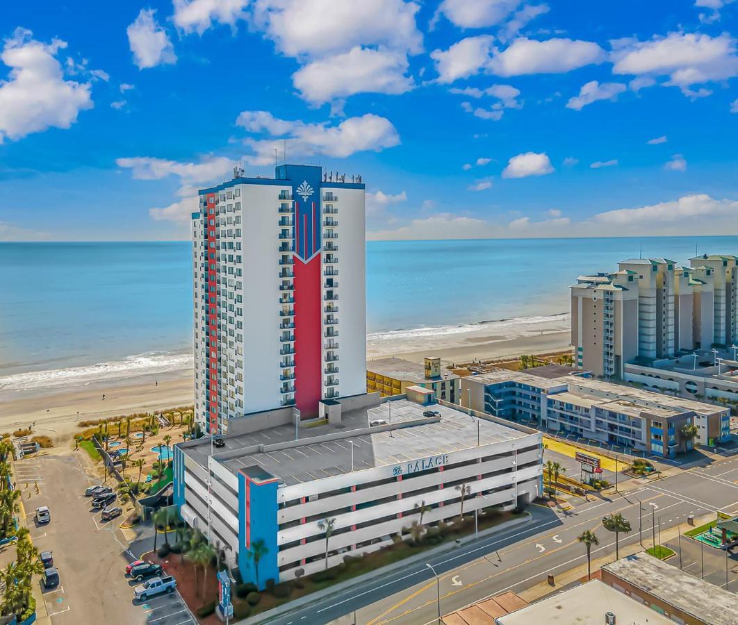 Ocean Front Studio With Amazing Views Palace Resort 1801 Sleeps 5 Guests Myrtle Beach Exteriör bild
